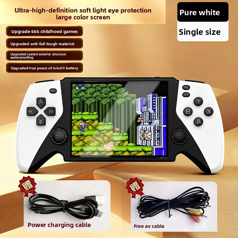 Handheld Game Console with Large Screen and Eye Protection