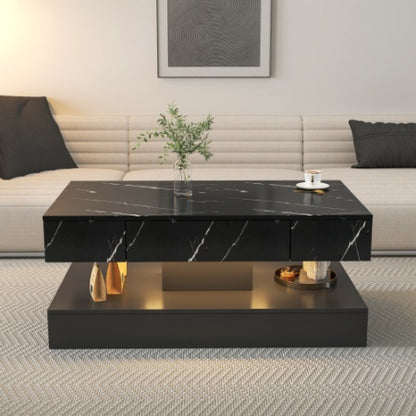 Buy Modern 6.93IN High LED Coffee Table for Living Room Decor