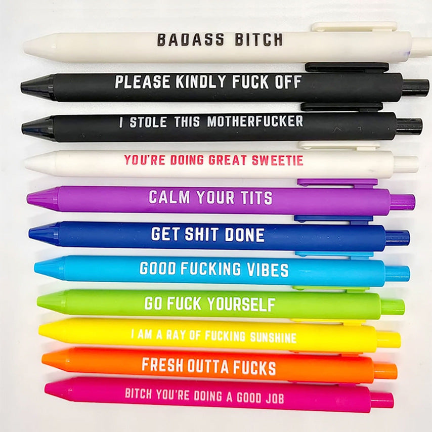11Pcs Retractable Gel Pens
