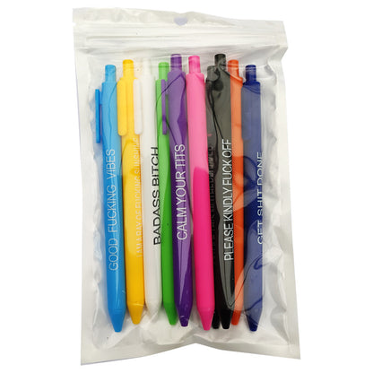 11Pcs Retractable Gel Pens
