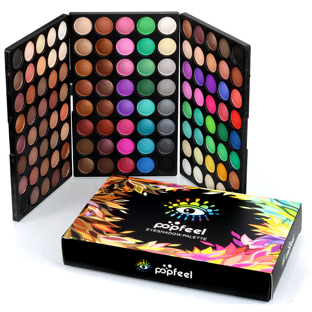120-Color Eyeshadow Palette – Matte & Shimmer for Bold Looks global swanky 1