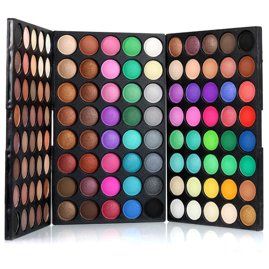 120-Color Eyeshadow Palette – Matte & Shimmer for Bold Looks global swanky 2