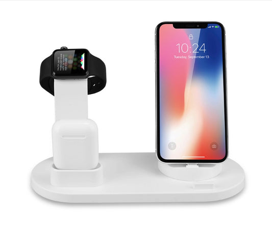 4 in 1 Fast Charging Station – Multi Device Charger Stand