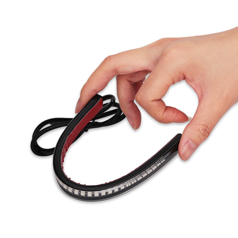 Universal Flexible LED Strip Tail Stop Light Motorcycle