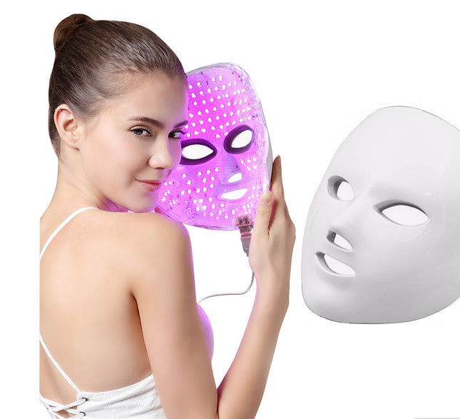 Buy 7 Colors LED Mask – Facial Beauty Skin Care & Anti-Aging Therapy