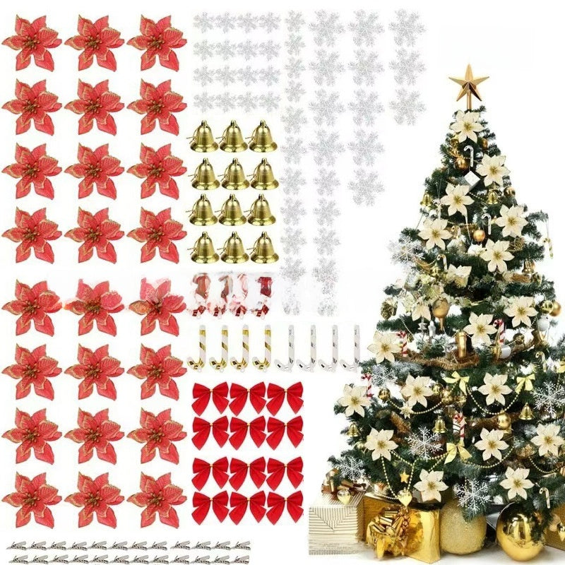 120pcs Christmas Tree Decorations Set