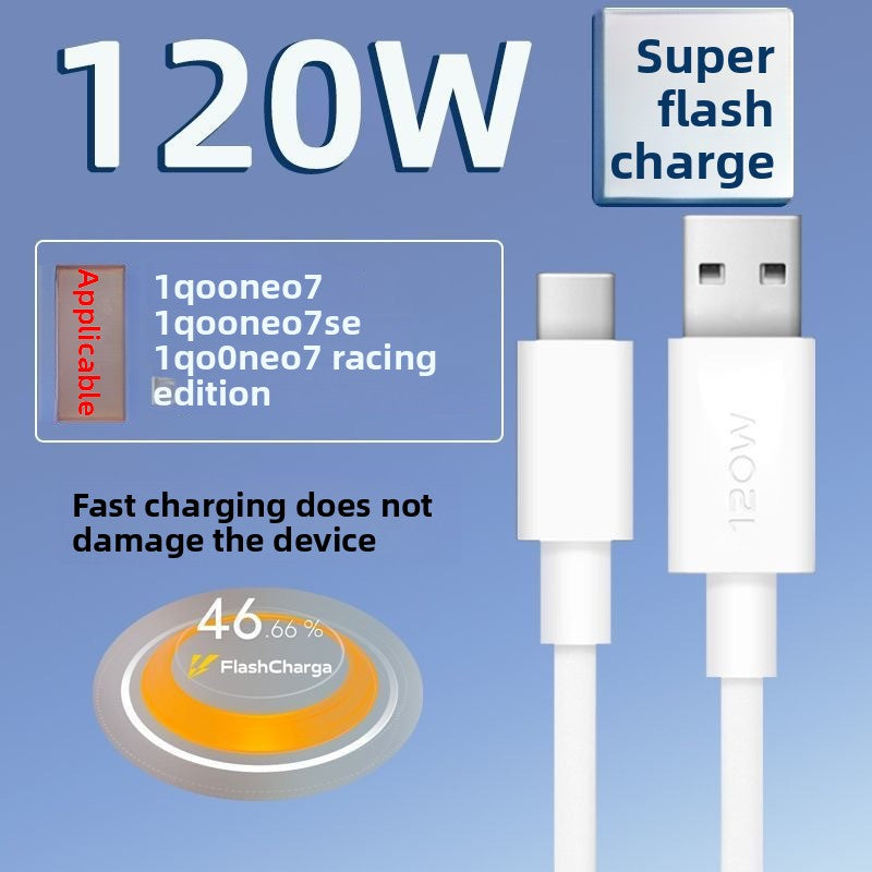 120W Fast Charging Cable for iQoo vivo Phones