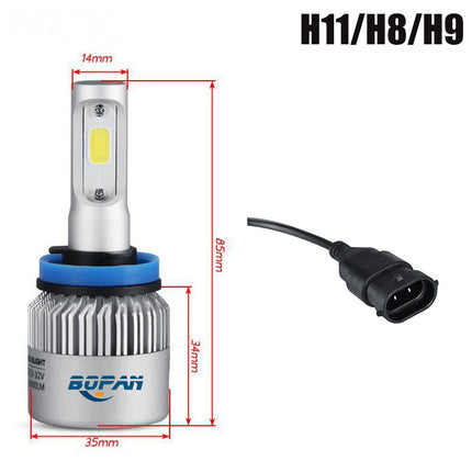 LED Car Headlight for Bright Night And Driving & Safety