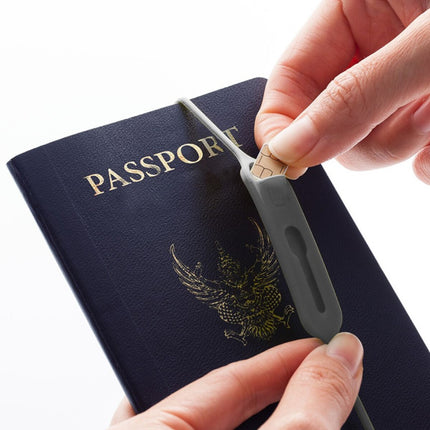 Buy Portable Anti-Lost Silicone Card Slot for Secure Storage