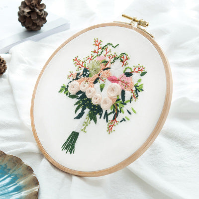 Buy First DIY Embroidery Material Package for Beginners Pros