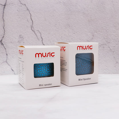Mini Bluetooth Speaker with LED Light and Wireless Sound
