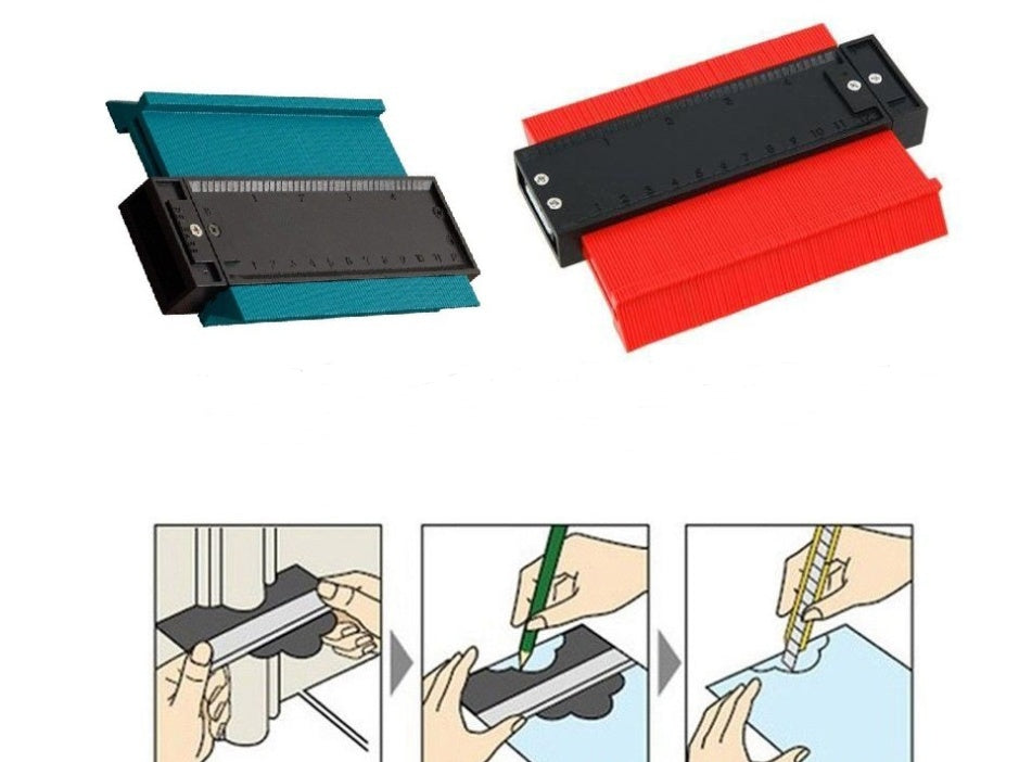 Buy Radial Ruler Contour Gauge – Easy-to-Use Profile Gauge Taker