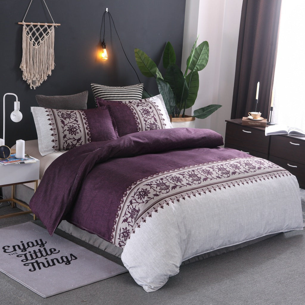 Simple Plain Bedding Comfortable and Durable for Everyday Use