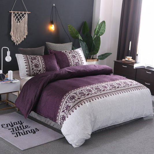Simple Plain Bedding Comfortable and Durable for Everyday Use