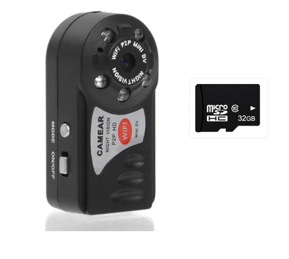 Buy Mini WiFi Camera with Night Vision & Wireless DVR Recording