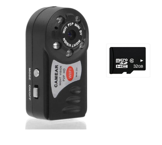Buy Mini WiFi Camera with Night Vision & Wireless DVR Recording