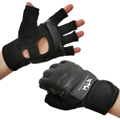 MMA Half Finger Boxing Gloves with Comfortable Fit and Grip