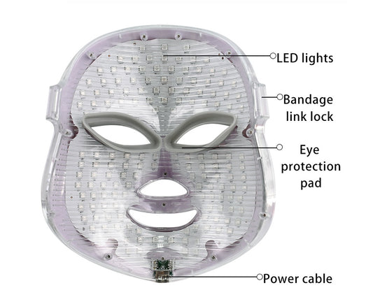Buy 7 Colors LED Mask – Facial Beauty Skin Care & Anti-Aging Therapy