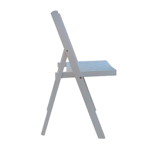 Slatted Wood Folding Chairs – Durable Furniture for Events