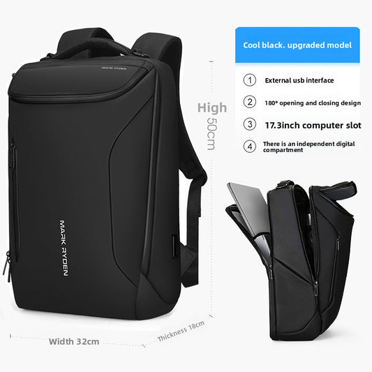 Mens Waterproof Business Backpack Travel Computer Bag Daily