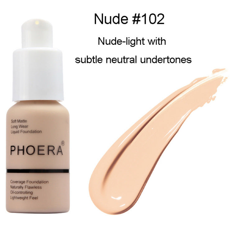 Oil Control Matte Concealer Foundation Cream – Natural Look