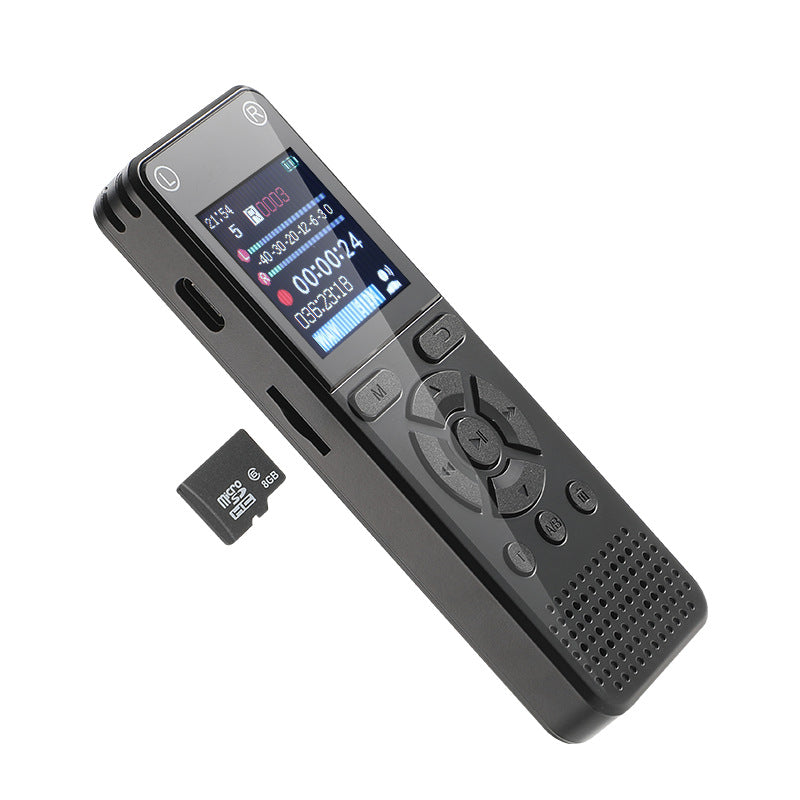 128GB Dual Storage Voice Recorder with MP3 Playback