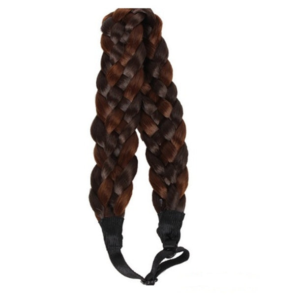 Bohemian Braided Headband  Effortless Style with a Chic Twist