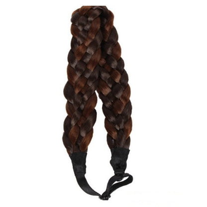 Bohemian Braided Headband  Effortless Style with a Chic Twist