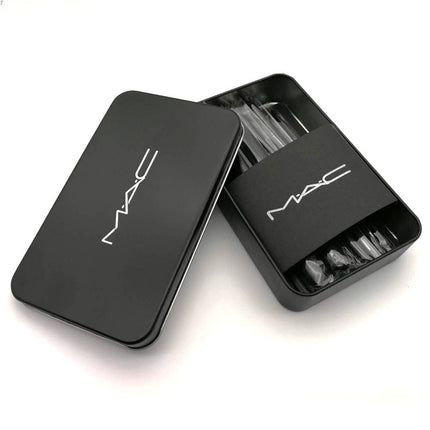 12 Makeup Brush Set with Iron Box for Flawless Makeup Box globalswanky 06