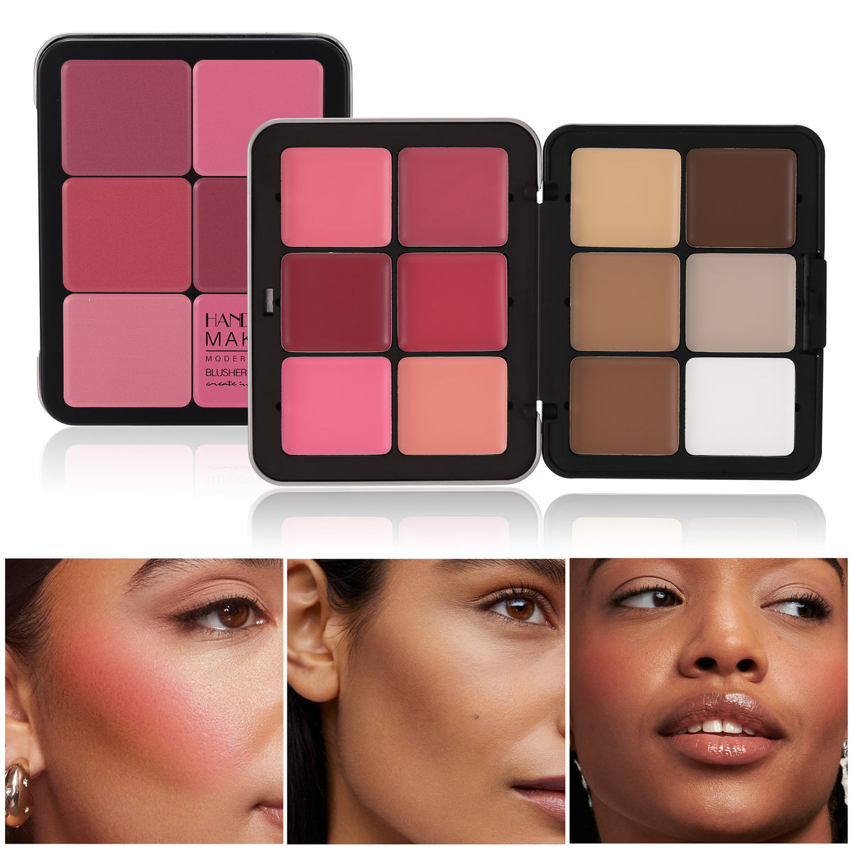 12-color iron box blush plate