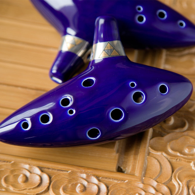 12-Hole Mid-Tone C-Tune Ceramic Ocarina