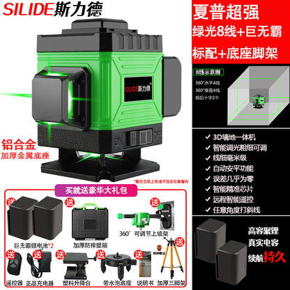 12 Line Green Laser Level with Automatic Leveling