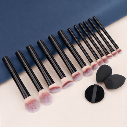 12 makeup brushes beauty eggs