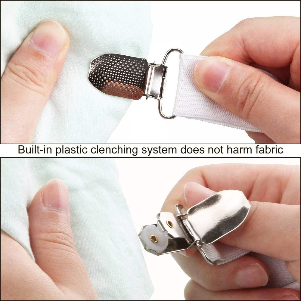 12-Piece Bed Sheet Clips