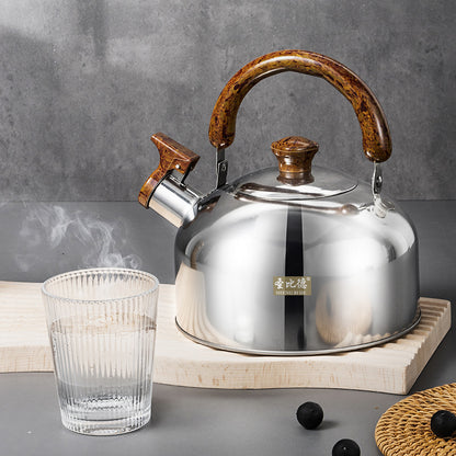 12-Piece Pot Set with Wood Handle
