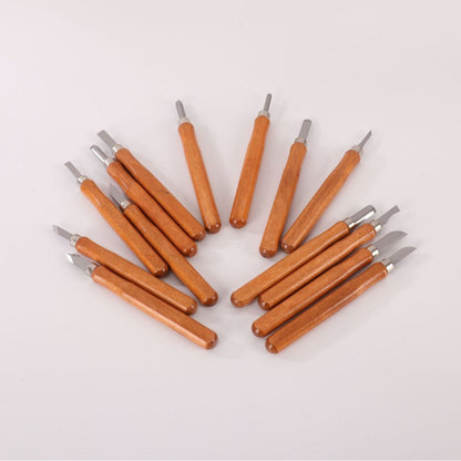 12-Piece Wood Carving Knife Set