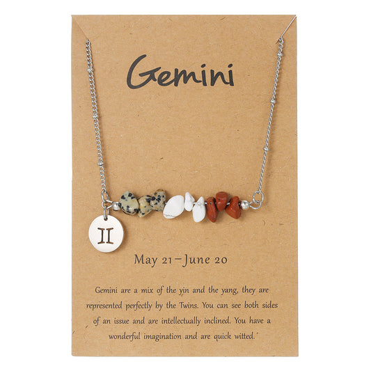 12 Zodiac Pendant Necklace
