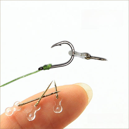 12Pcs Silicone Ring Fishing Hooks for Carp Bait