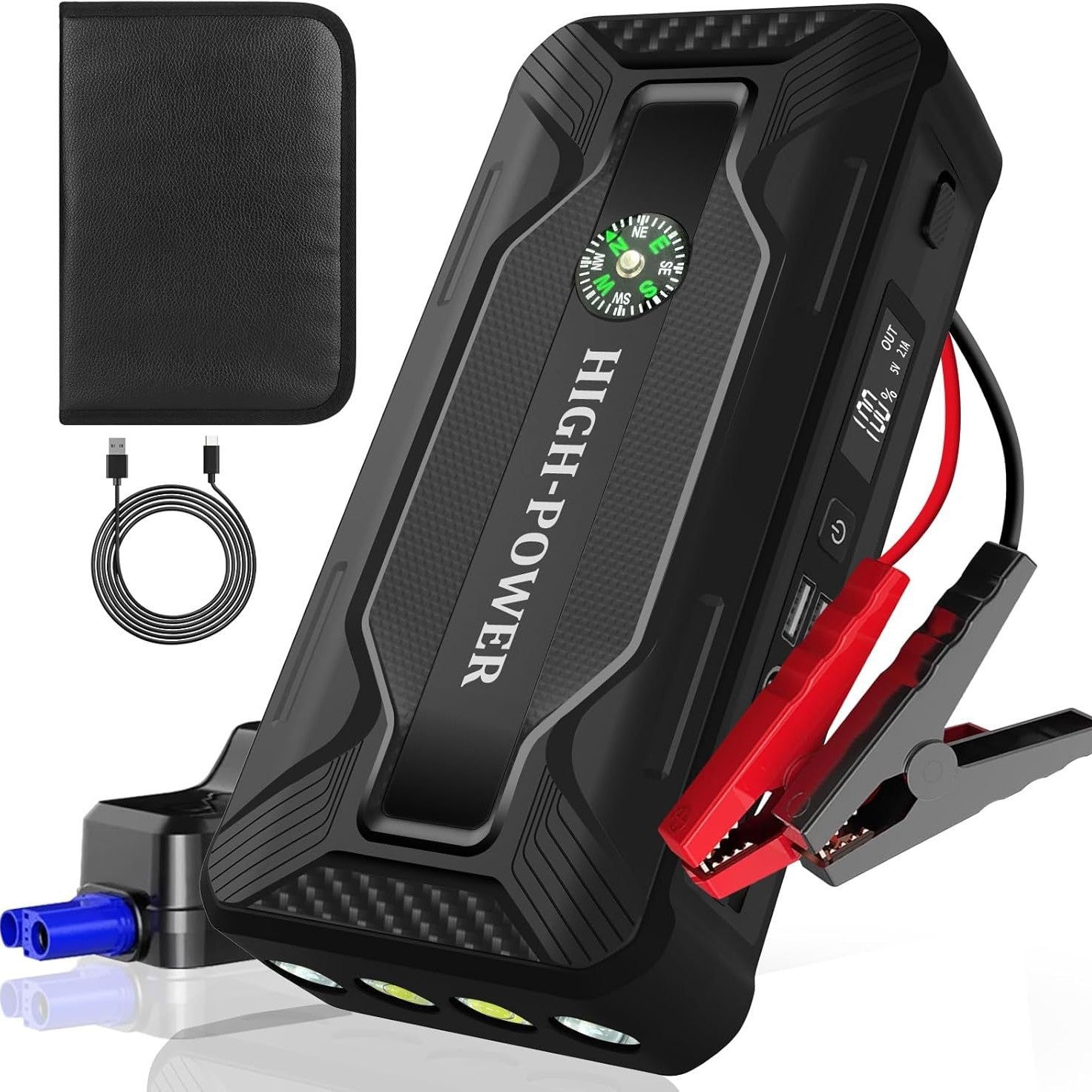 12V Car Emergency Starting Power Supply