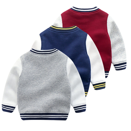 Boys Knit Cardigan Jacket Comfortable Stylish Kids Outerwear