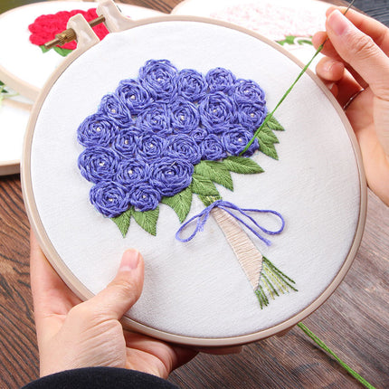 Buy First Embroidery Handmade Kit for Beginners & Experts