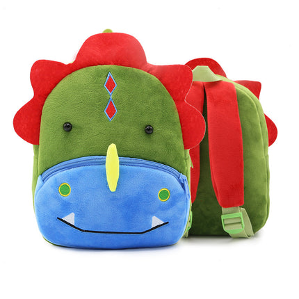 Cute Plush Backpacks for Kindergarten Cartoon School Bags