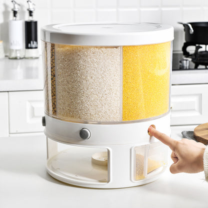 Rotatable Multi - Functional Food Storage Box Convenient