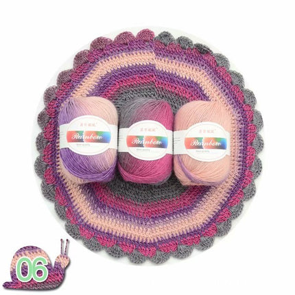 Buy Rainbow Ball of Yarn for DIY Sewing & Craft Making