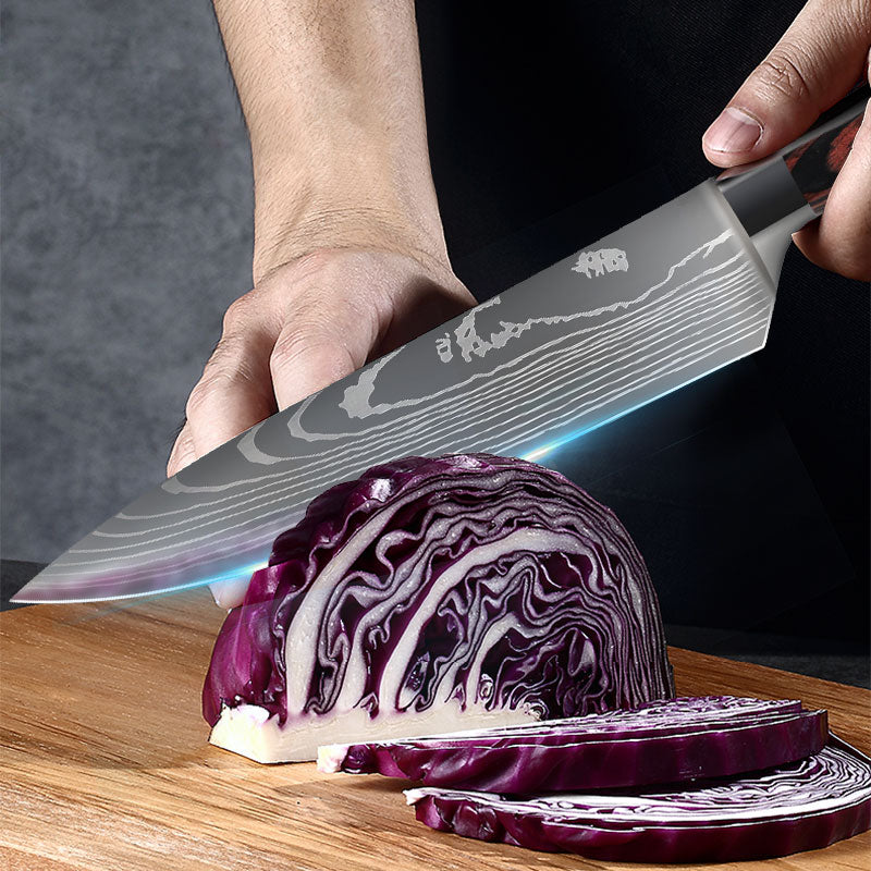 Chef Knives Kitchen Knives Cleaver and Slicing Knife Set