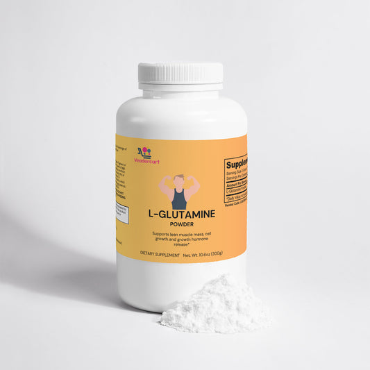 Pure L-Glutamine Powder for Muscle Repair & Gut Wellness