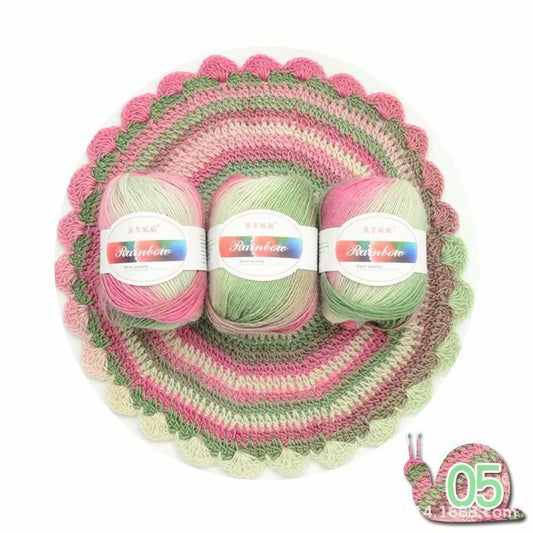 Buy Rainbow Ball of Yarn for DIY Sewing & Craft Making
