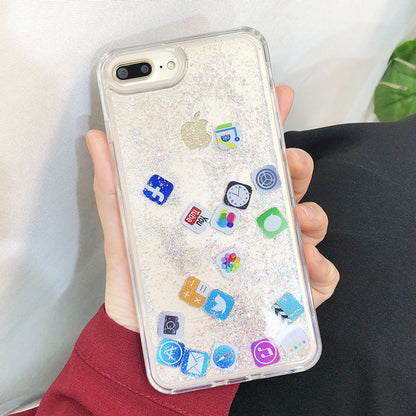Buy Christmas Snowflakes Sands Mobile Shell for Apple iPhone