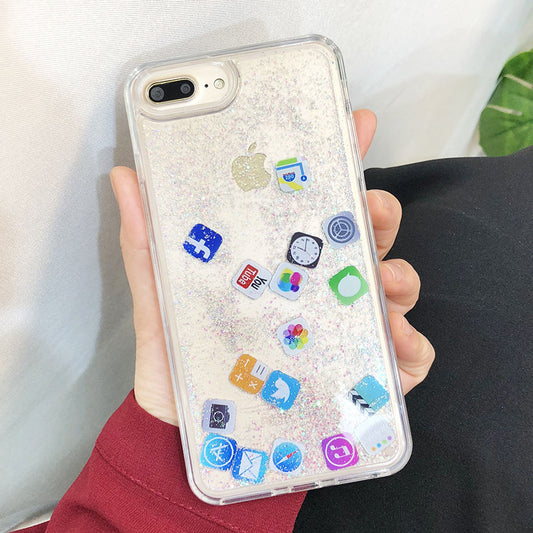 Buy Christmas Snowflakes Sands Mobile Shell for Apple iPhone