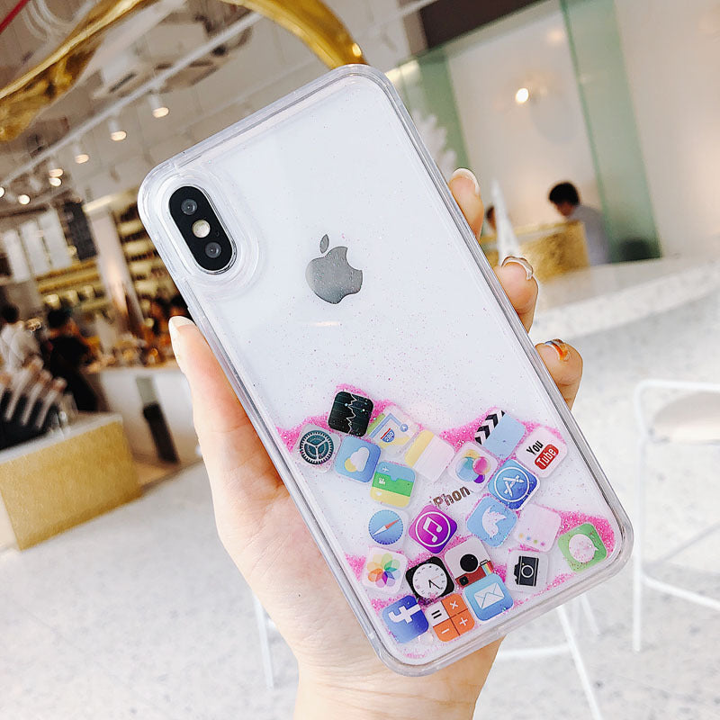 Buy Christmas Snowflakes Sands Mobile Shell for Apple iPhone